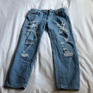 Forever 21 High Waisted Boyfriend/Mom Jeans